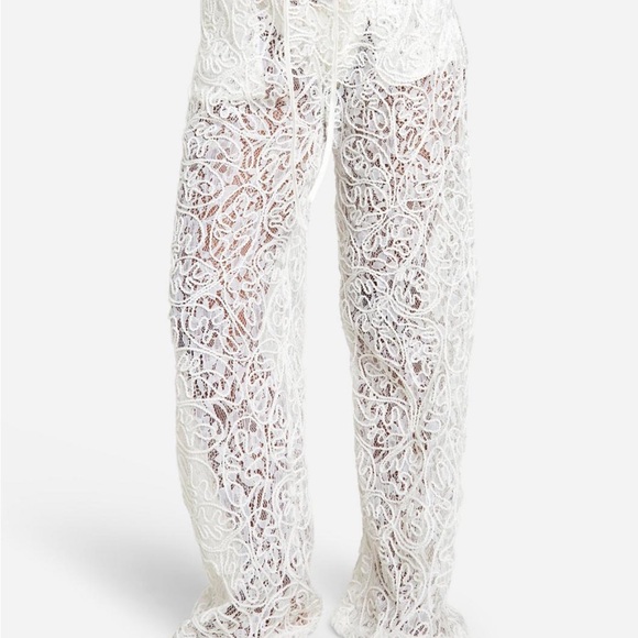 Premium Lace Crochet Beach Pants - Picture 4 of 4